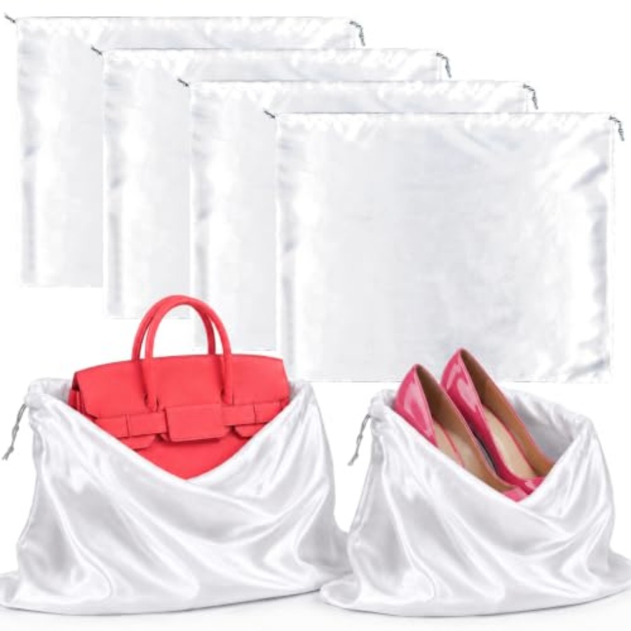 Shoe Bag Dust - 4 Pack Dust Bags for Handbags
