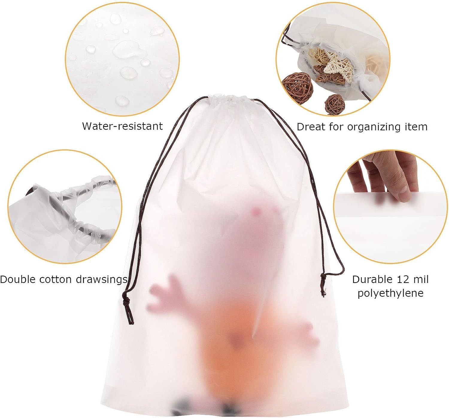 10 Pcs Shoe Bags For Travel Wa - Shoe Bag Dust 评论和价格