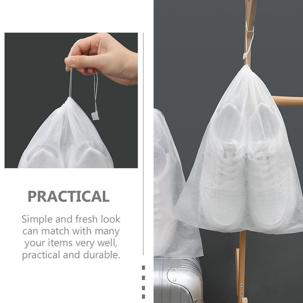 50Pcs Drawstring Shoe Bags Sho - Shoe Bag Dust 评论和价格