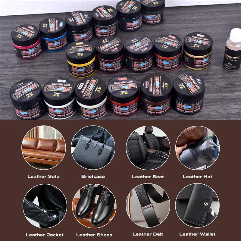 50ml Acrylic Leather Repair Pa - Shoe Polish Cream 评论和价格