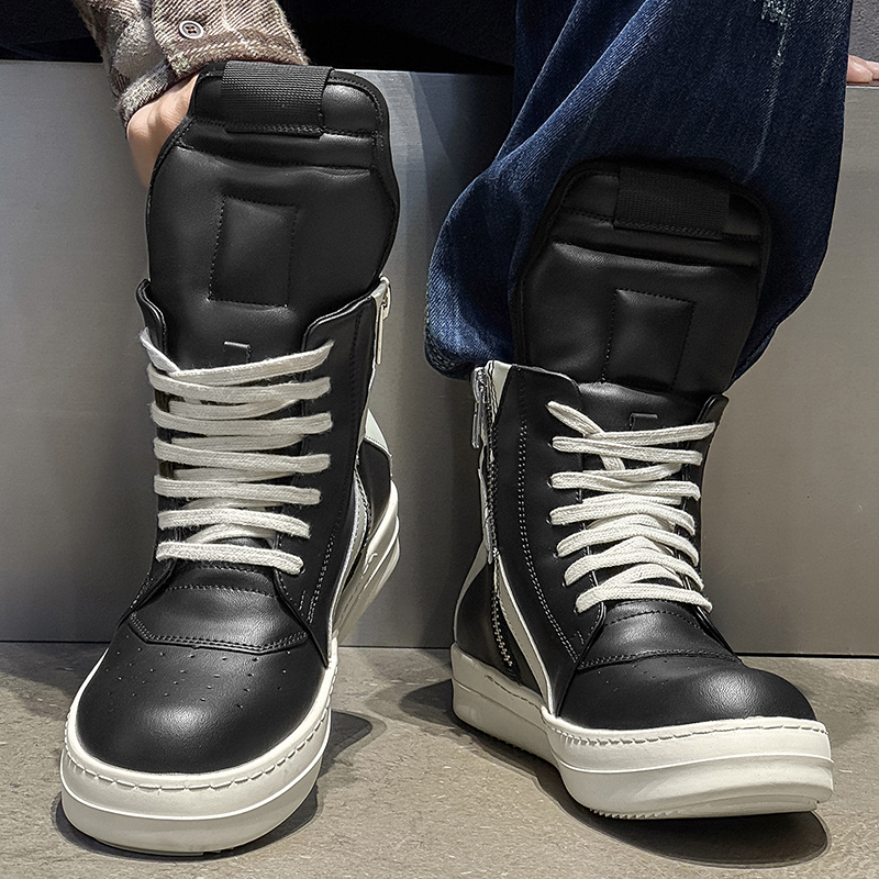 Brand Men Shoe Casual High Top - Sneaker Zone 评论和价格
