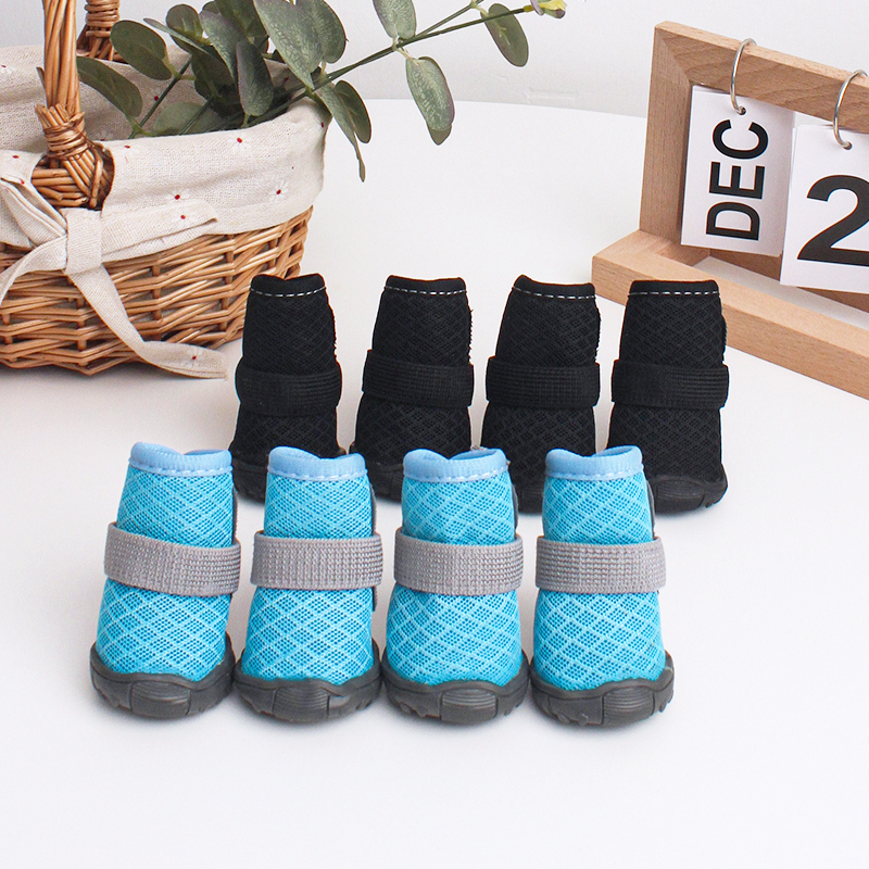 4pcs All Season Dog Shoes Brea - Shoe Polish Cream 评论和价格