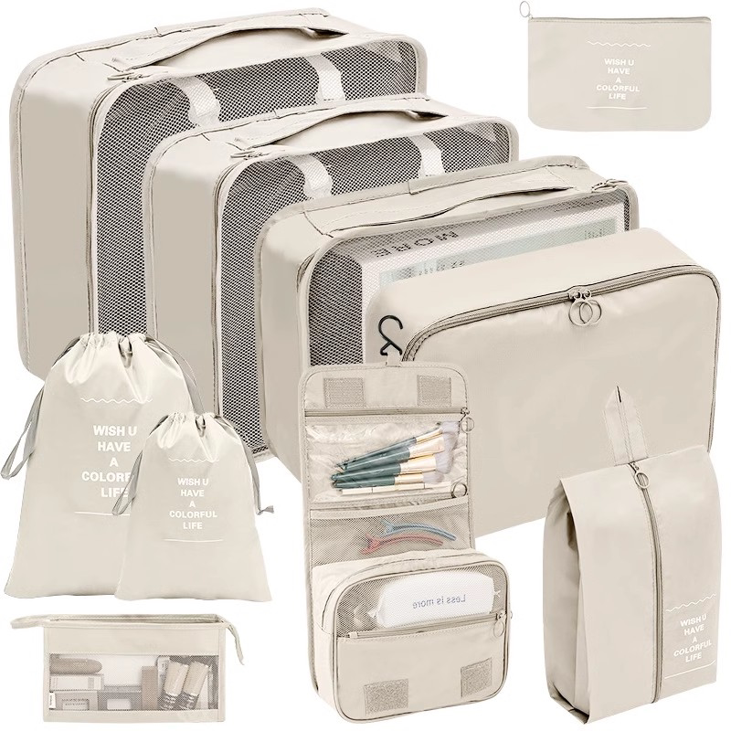 7/8/9/10 Pcs Set Travel Organi - Shoe Bag Dust 评论和价格