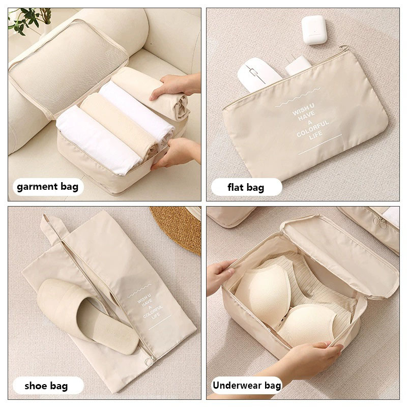 7/8/9/10 Pcs Set Travel Organi - Shoe Bag Dust 评论和价格