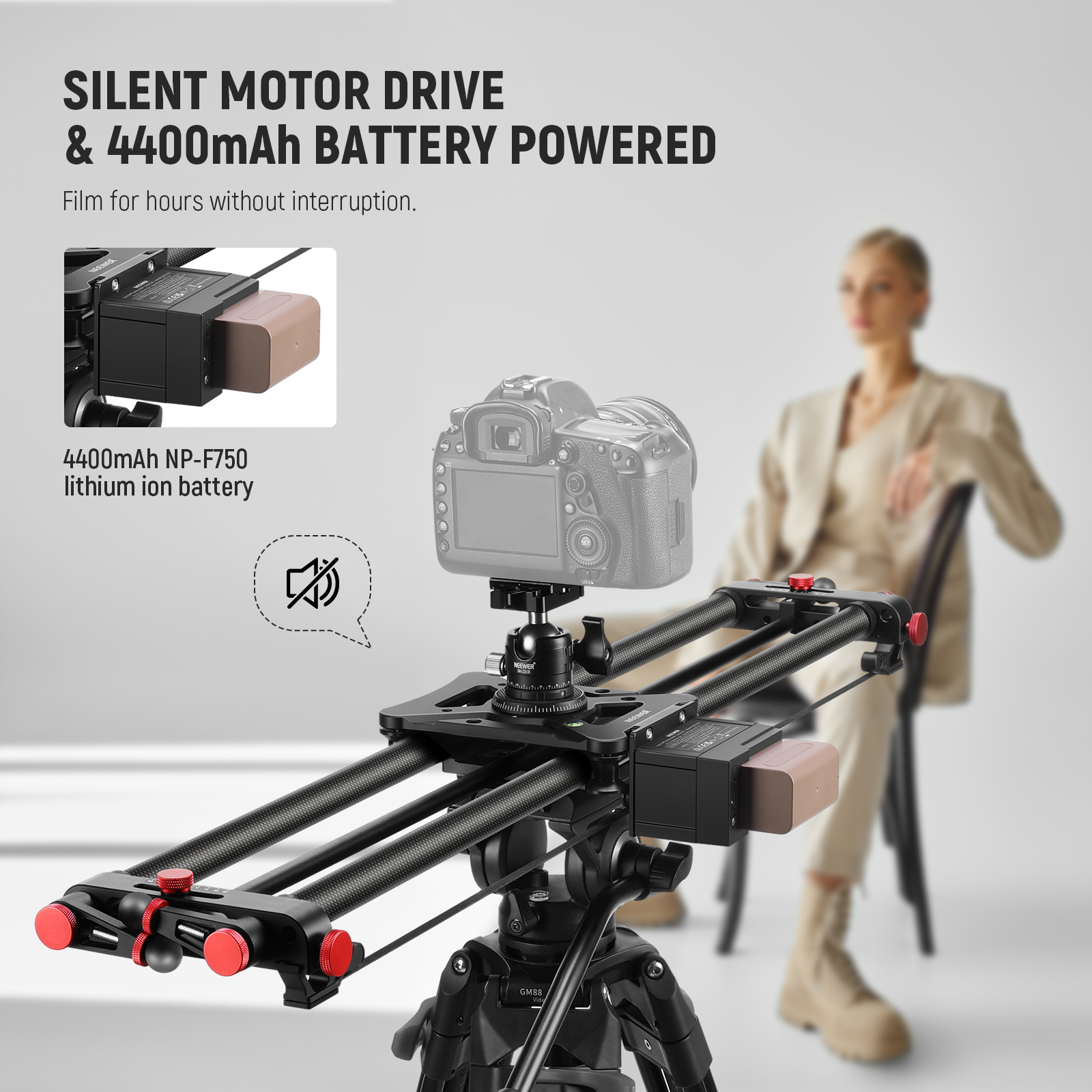 NEEWER 80cm Motorized Camera S - Sneakers Er 评论和价格