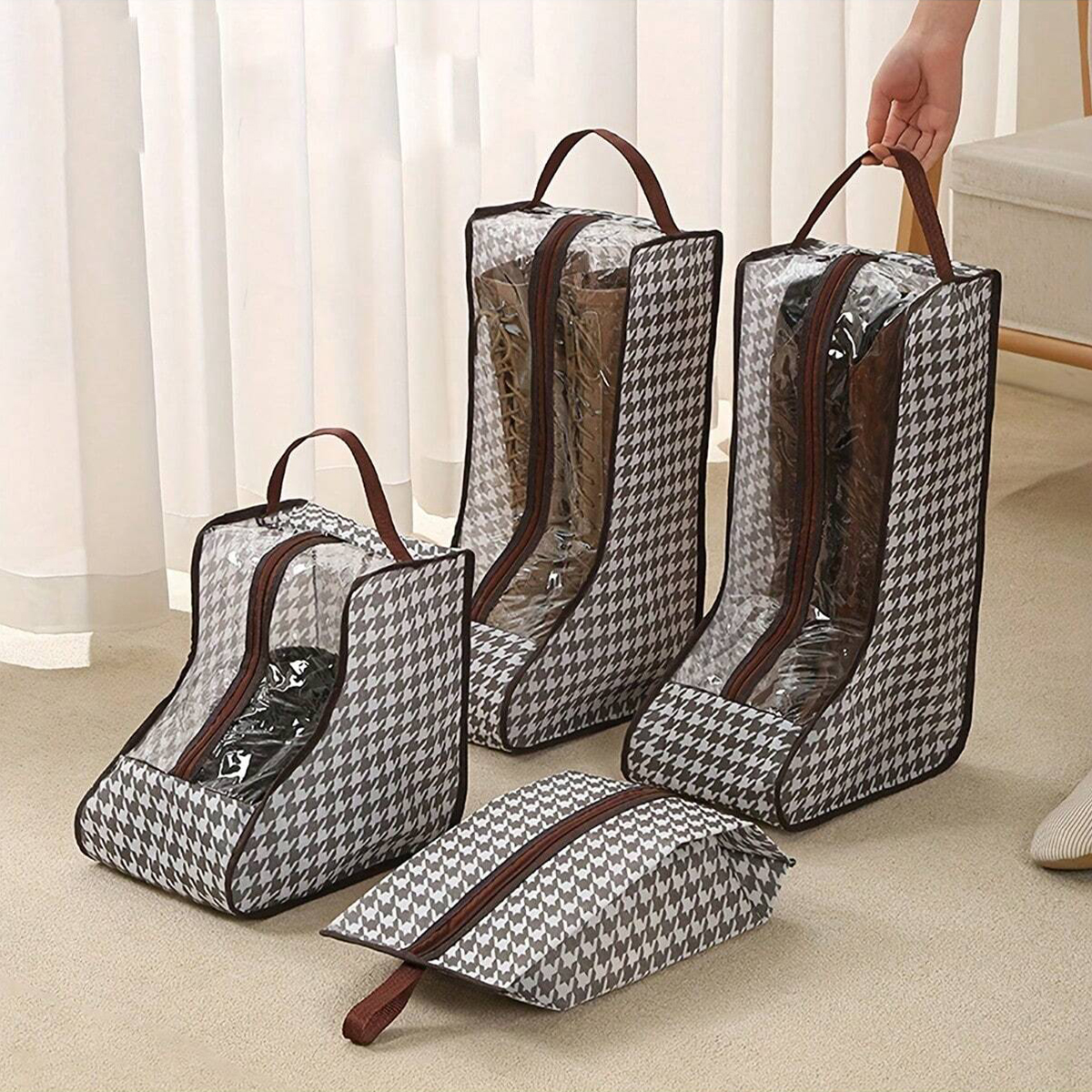 1/2/3/4 Pieces Of Thousand Bir - Shoe Bag Dust 评论和价格