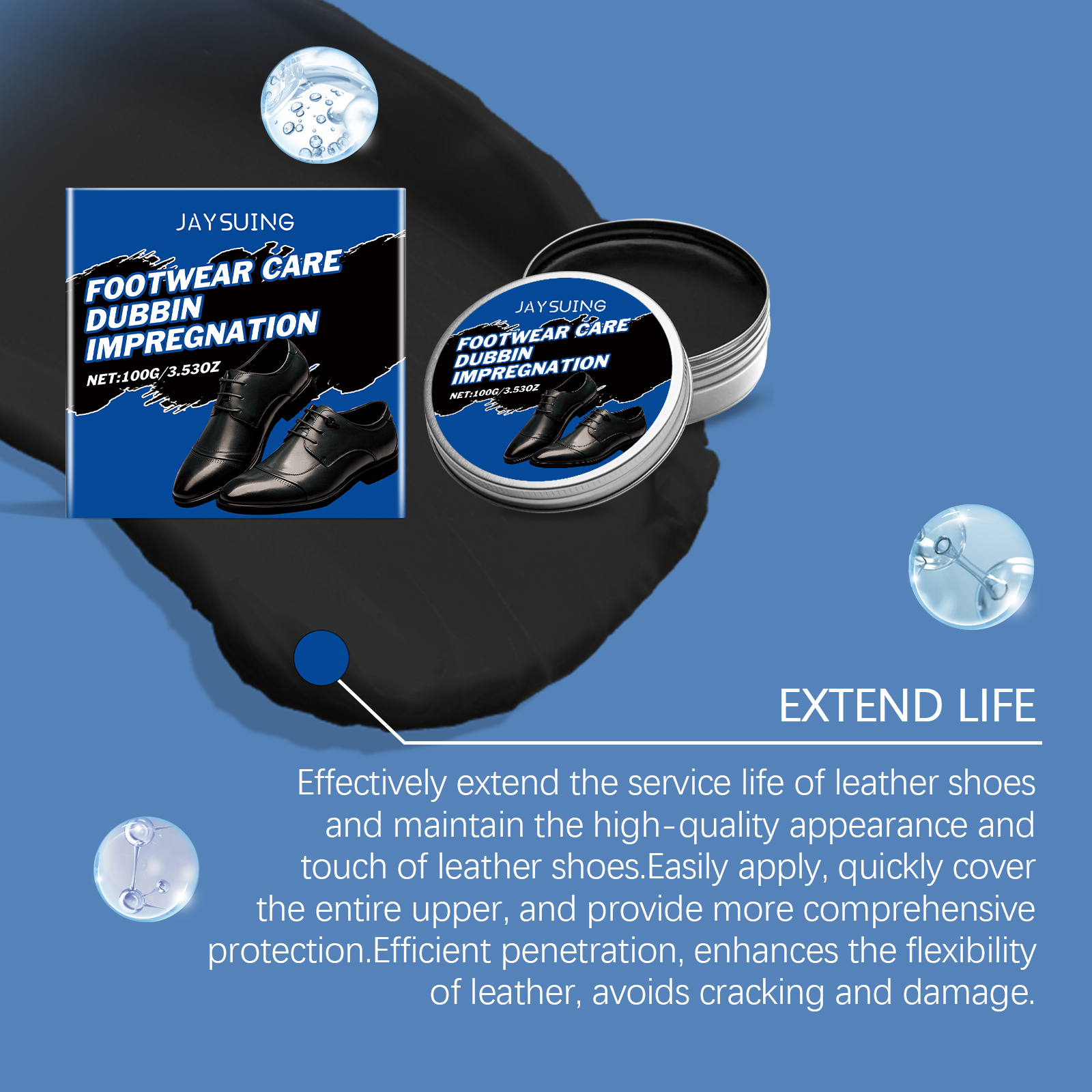 Leather Shoe Care Wax - Househ - Shoe Polish Cream 评论和价格